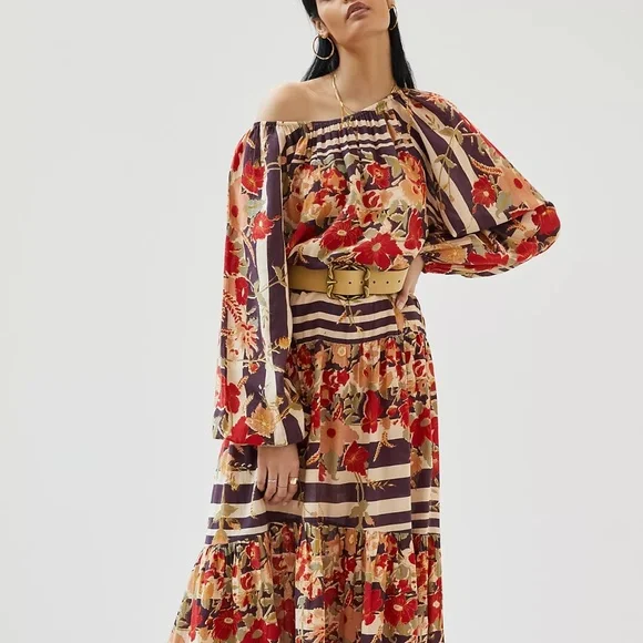 Mes Demoiselles | Dresses | Mes Demoiselles Cotton Peasant Dress | Poshmark